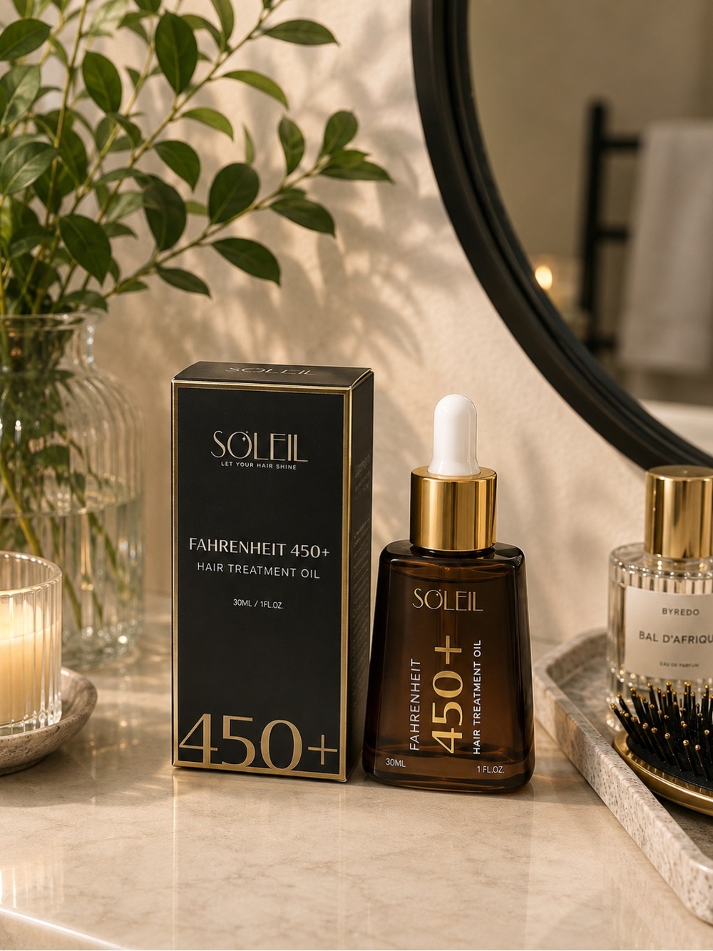 SOLEIL Fahrenheit 450+ Hair Treatment Oil
